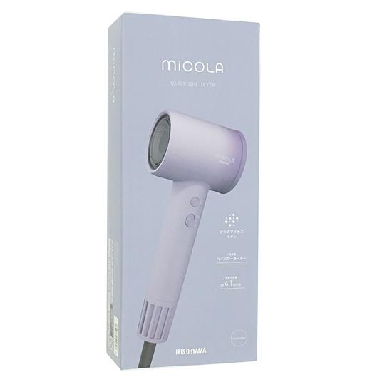 アイリスオーヤマ　クイックイオンドライヤー MiCOLA　HDR-M301-V　ラベンダ･･･