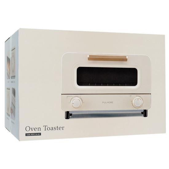 オーム電機　PULMORE オーブントースター2枚焼き COK-POT11A-W
