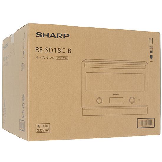 SHARP　オーブンレンジ 18L　RE-SD18C-B　ブラック