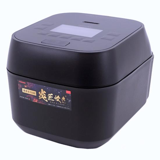TOSHIBA　真空圧力IH炊飯器 5.5合炊き　RC-10MGW(K)　グランブラック