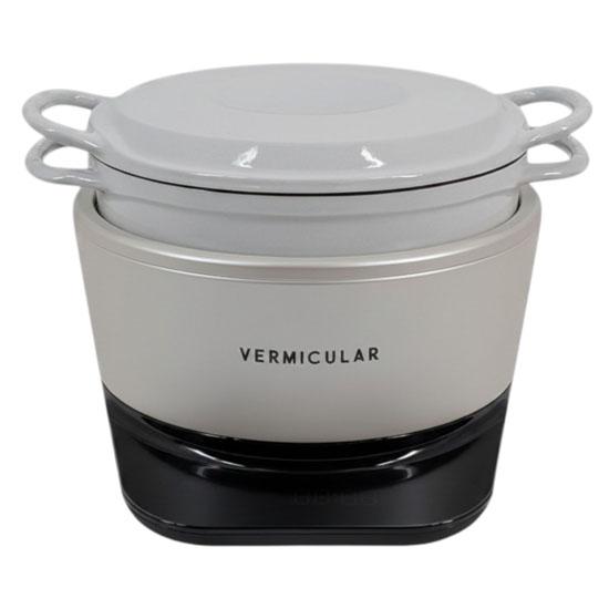 Vermicular　ライスポット 専用レシピブック付 5合　RP23A-WH　シーソルトホ･･･