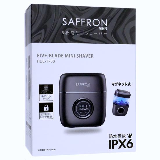 ヒロコーポレーション　5枚刃ミニシェーバー SAFFRON MEN　HDL-1700　チャコ･･･