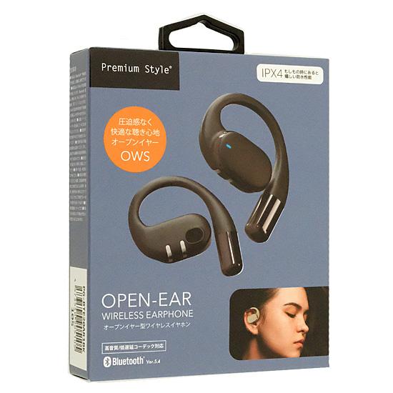 PGA　オープンイヤー型 ワイヤレスイヤホン Premium Style　PG-BTE20AR1BK　･･･