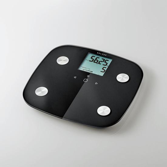 ELECOM　体組成計 エクリア　HCS-FS01XBK　ブラック