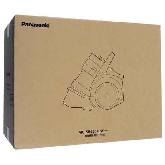 Panasonic　サイクロン式掃除機 ダブルメタル プチサイクロン MC-SR630K-W　･･･