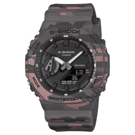 CASIO　腕時計 G-SHOCK カモフラージュシリーズ　GA-2100CM-8AJF