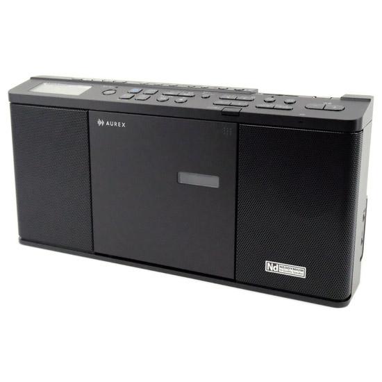 TOSHIBA　SD/USB/CDラジオ AUREX　AX-CR90(K)　ブラック