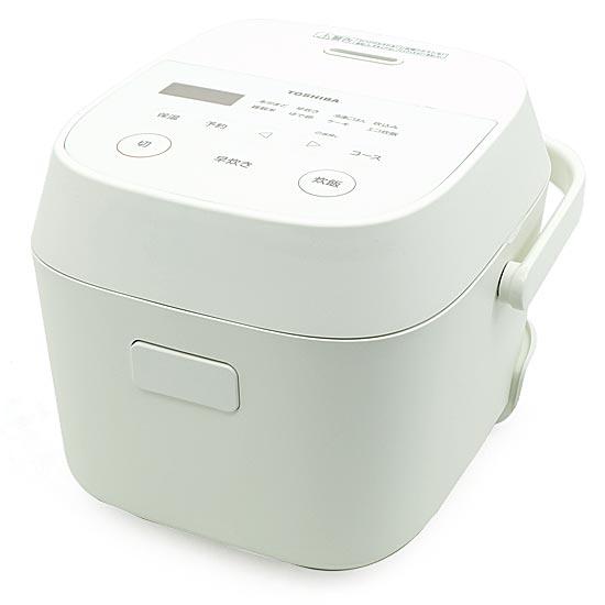 TOSHIBA　マイコン炊飯器 3合炊き　RC-5AMX(W)　ホワイト