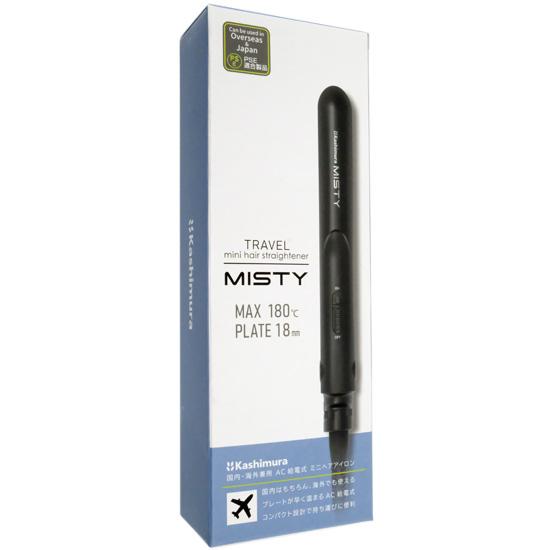カシムラ　国内・海外兼用 AC給電式 ミニヘアアイロン ミスティ　TD-38