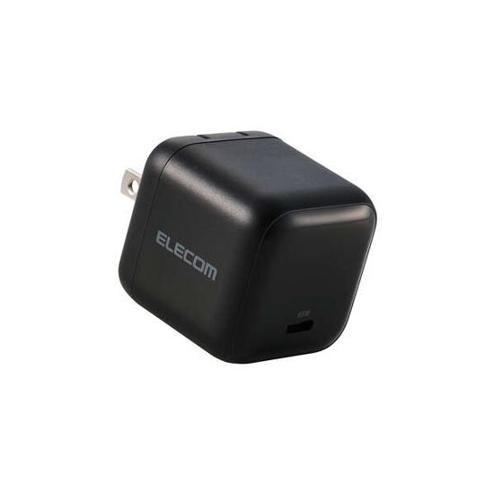 ELECOM　USB Power Delivery 65W AC充電器　MPA-AC12465BK　ブラック
