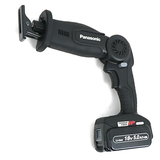 Panasonic　充電レシプロソー 18V 5.0Ah　EZ47A1LJ2G-B　ブラック