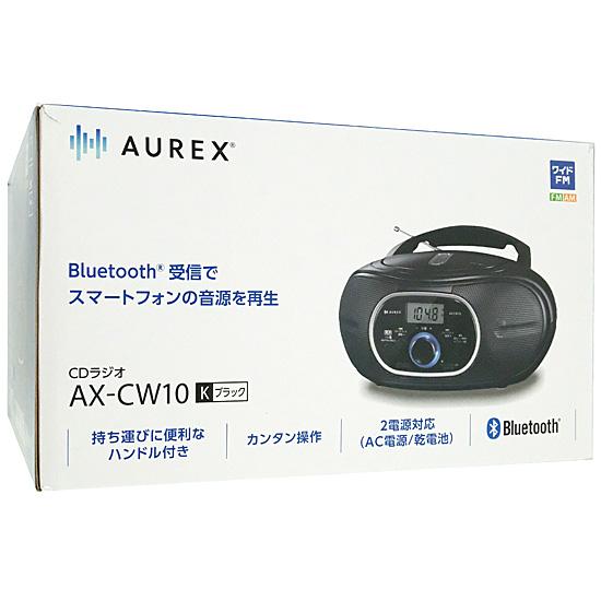 TOSHIBA　CDラジオ AUREX　AX-CW10(K)　ブラック
