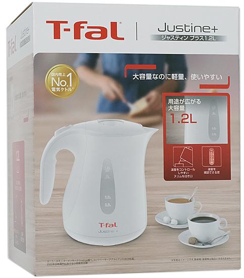 ティファール　電気ケトル ジャスティン プラス 1.2L　KO4901JP　ホワイト