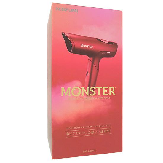 KOIZUMI　BLDCハイスピード ドライヤー モンスター　KHD-M800/R　レッド