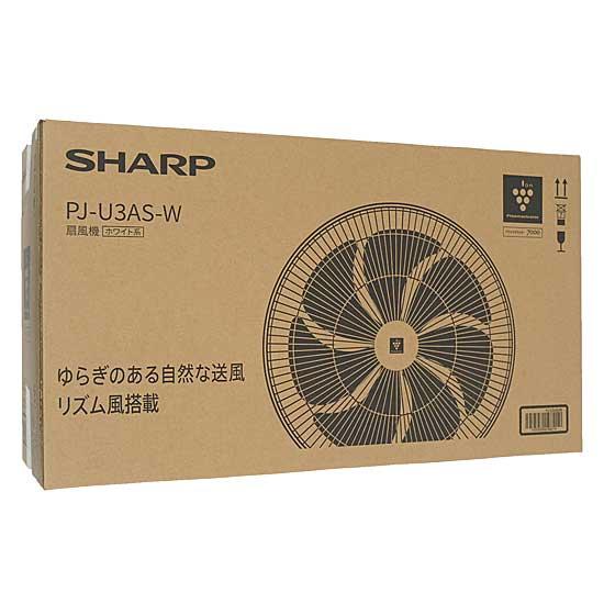 SHARP　プラズマクラスター扇風機　PJ-U3AS-W　ホワイト
