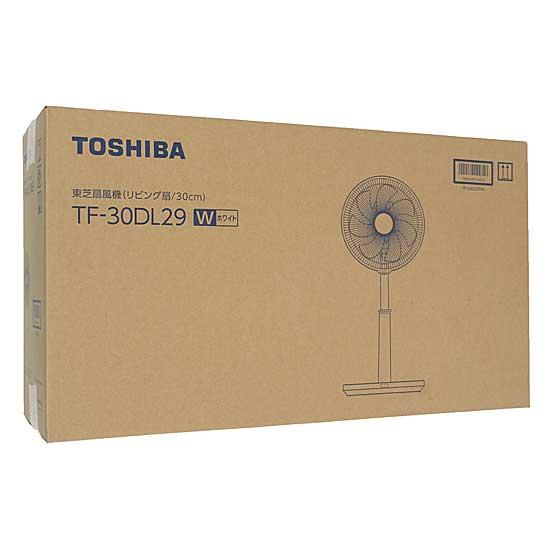 TOSHIBA　DCリビング扇風機　TF-30DL29(W)　ホワイト