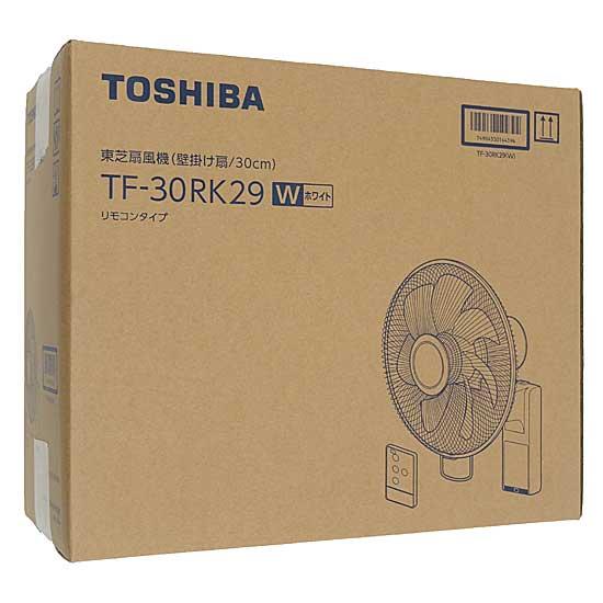TOSHIBA　壁掛け扇風機　TF-30RK29(W)　ホワイト