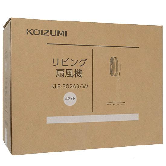 KOIZUMI　リビング扇風機　KLF-30263/W　ホワイト