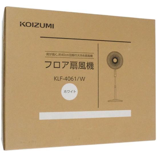 KOIZUMI　フロア扇風機　KLF-4061/W　ホワイト