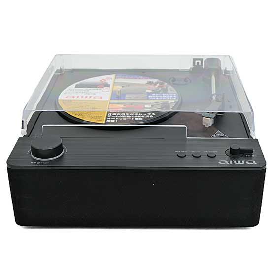 AIWA　スピーカー一体型 フルオートレコードプレーヤー aiwa audio -G FRT1　･･･