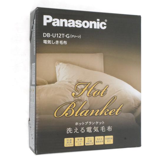 Panasonic　電気しき毛布(シングルSサイズ)　DB-U12T-G　グリーン