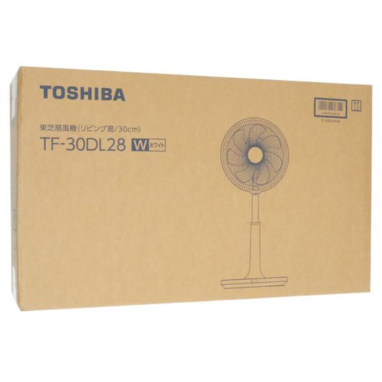 TOSHIBA　DCリビング扇風機　TF-30DL28(W)　ホワイト 商品画像2：オンラインショップ　エクセラー