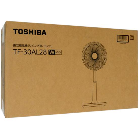 TOSHIBA　ACリビング扇風機　TF-30AL28(W)　ホワイト