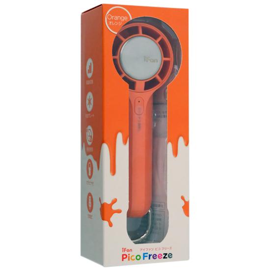 エレス　冷却プレート付きミニハンディファン iFan Pico Freeze IF-PCF26-OR･･･