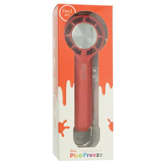 エレス　冷却プレート付きミニハンディファン iFan Pico Freeze IF-PCF26-RD･･･