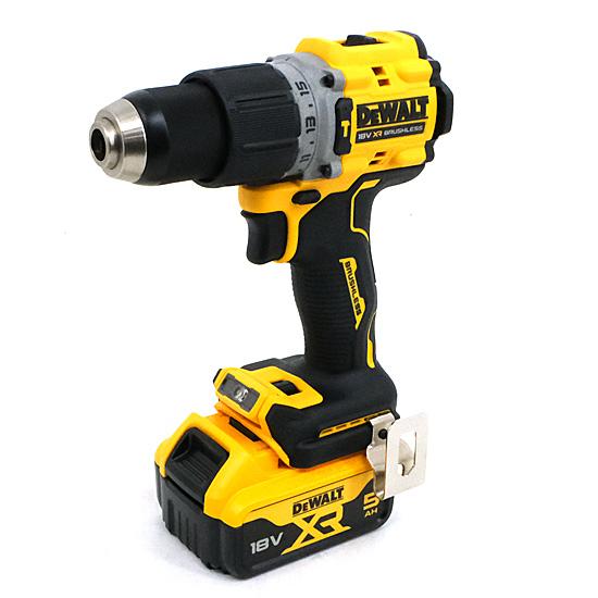 DEWALT　振動ドリルドライバー 18V　DCD805P2T