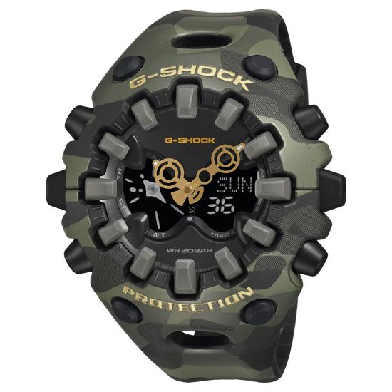 CASIO　腕時計 G-SHOCK BOLD CAMO Series CAMO AND GOLD　GA-V01CMG-3AJF