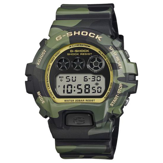 CASIO　腕時計 G-SHOCK BOLD CAMO Series CAMO AND GOLD　DW-6900CMG-3JF