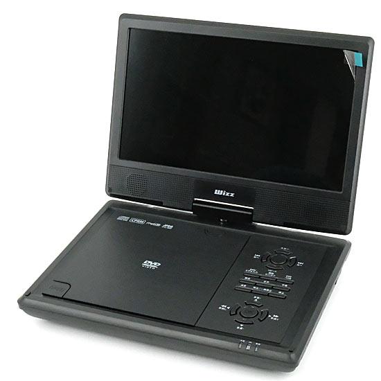 ダイニチ電子　10.1インチポータブルDVDプレーヤー Wizz　WPD-1064X