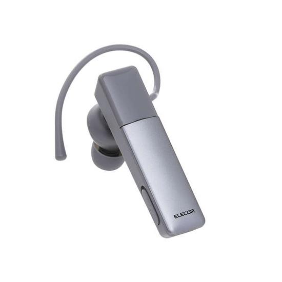 ELECOM　Bluetoothワイヤレスヘッドセット　LBT-HSC21MPGY　グレー