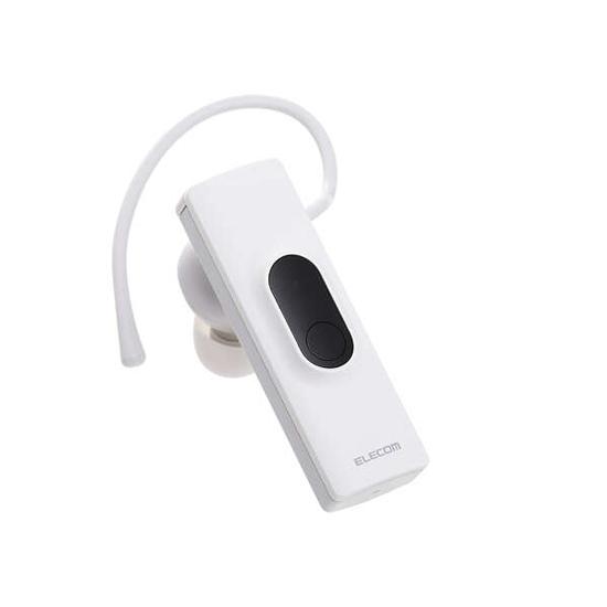 ELECOM　Bluetoothワイヤレスヘッドセット　LBT-HSC11MPWH　ホワイト