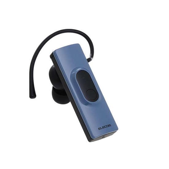 ELECOM　Bluetoothワイヤレスヘッドセット　LBT-HSC11MPBU　ブルー