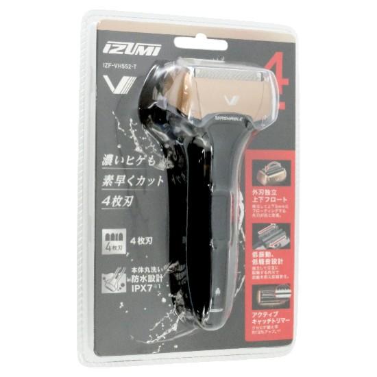 IZUMI　往復式シェーバー S-DRIVE　IZF-VH552-T　ブラウン