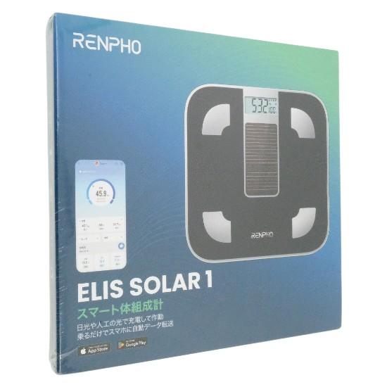 RENPHO　ソーラーパワー内蔵 スマート体組成計 Elis Solar 1 R-A012