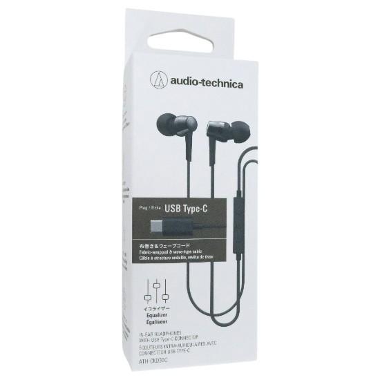 audio-technica　USB Type-C用イヤホン　ATH-CKD30C BK　ブラック