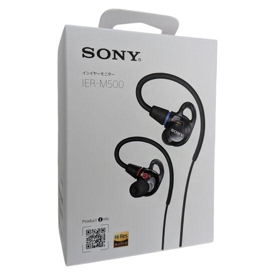 SONY　ステレオヘッドホン　IER-M500 (B)　ブラック