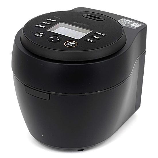 三菱電機　IHジャー炊飯器 本炭釜 紬 5.5合炊き　NJ-BW10J-B　炭漆黒