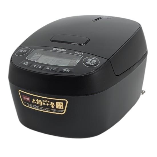 TIGER　圧力IHジャー炊飯器 炊きたて 5.5合炊き　JPV-M100-KG　グロスブラッ･･･
