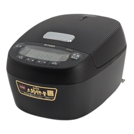 TIGER　圧力IHジャー炊飯器 炊きたて 5.5合炊き　JPV-L100-KO　オフブラック