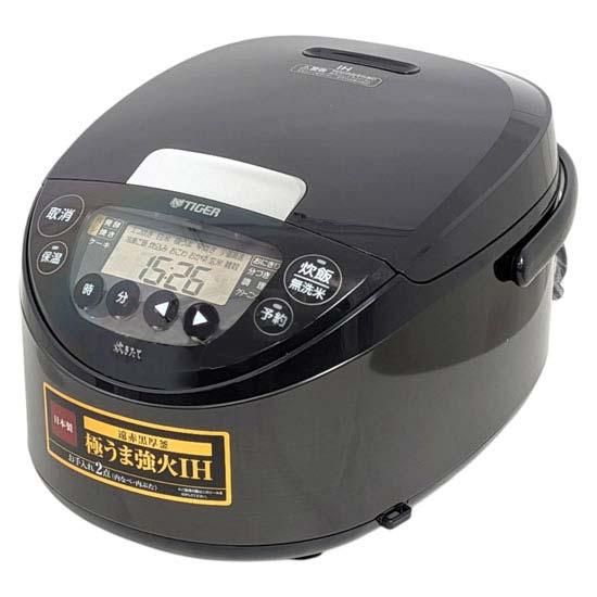 TIGER　IHジャー炊飯器 炊きたて 5.5合炊き　JPW-K100-KV　モーブブラック