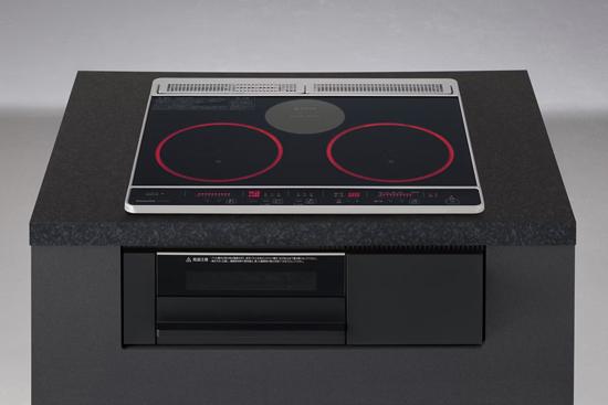 Panasonic　ビルトインIHクッキングヒーター　KZ-J1H6AK　ブラック/ブラック