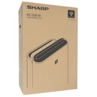 SHARP 加湿空気清浄機 KC-U50-W ホワイトの通販なら: オンライン