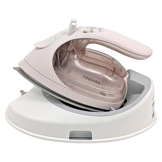 TOSHIBA　コードレスアイロン 美(ミ)ラクルLa・Coo　TA-FV480(P)　アイボリー･･･