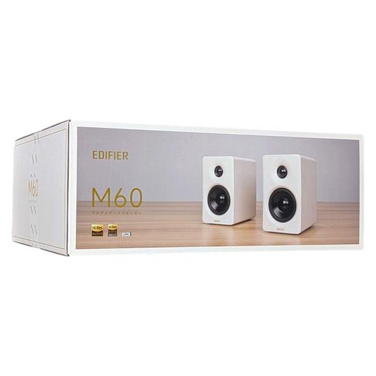 Edifier　コンパクトデスクトップ2.0スピーカー　ED-M60-WH　ホワイト