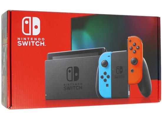 任天堂　Nintendo Switch バッテリー拡張モデル　HAD-S-KABAA　ネオンブルー･･･