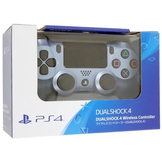 SONY　ワイヤレスコントローラー DUALSHOCK 4　チタン・ブルー　CUH-ZCT2J28